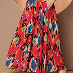 ZWERLON Printed Flared Palazzos image 4