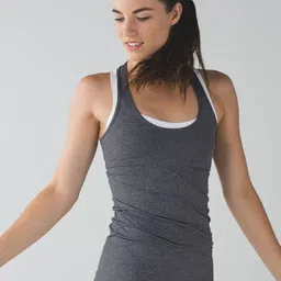 appulse Ap'pulse Women Solid Racer Back Tshirt image 1