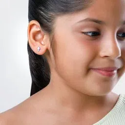 GIVA Girls 925 Silver Rhodium-Plated Ice cream Studs image 5