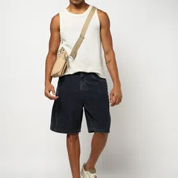 GAP Men Pure Cotton Washed Corduroy Baggy Carpenter Shorts image 5