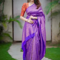 AMRUTKALA SAREES Woven Design Saree-picture-10