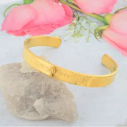 MEMOIR Unisex Brass-Plated Kada Bracelet-picture-48