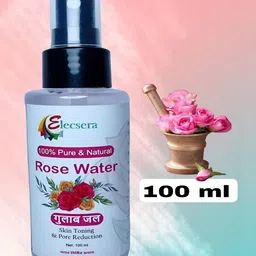 Elecsera Pure & Natural Rose Water For Skin Toning & Pore Reduction - 50 ml-picture-39