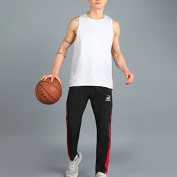 gnockface Men Printed Black Track Pants image 4