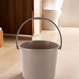 Kuber Industries Brown 3 Pieces Multi Purpose Small Bucket- 5ltr image 2