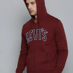 levi's Men's Brand Logo Hooded Sweatshirt image 2