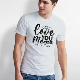 Seekbuylove Men Typography Printed Bio Finish T-shirt image 2