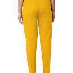 SRISARAS Women Pack of 2 Regular Fit Mid-Rise Cotton Trouser image 5