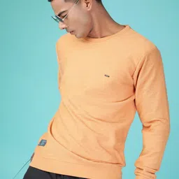 V-Mart Self Design Long Sleeves T-shirt image 2