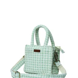 Maisha Textured Swagger Sling Bag with Quilted image 5
