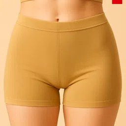 HIRRUX Women Pack of 2 Slim Fit Cotton Cycling Sports Shorts-image-16