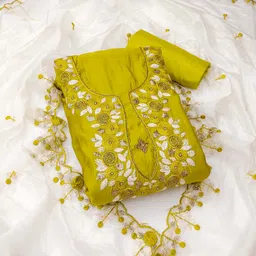 MANVAA Embellished Unstitched Dress Material-picture-30