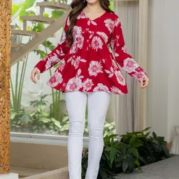 BAESD Floral Print Top image 3