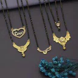 VEMISHTI Gold-Plated Mangalsutra-picture-14