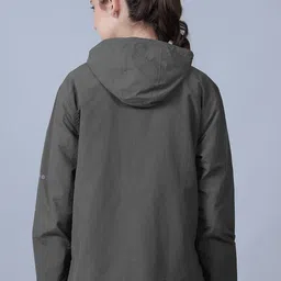 HOUSE OF VEDAS Waterproof Hooded Rain Jacket image 2