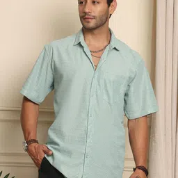 Metronaut Men Horizontal Stripes Casual Shirt-picture-31