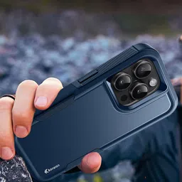 Karwan iPhone 15 Pro Max Rugged Dual Layer Back Case image 3