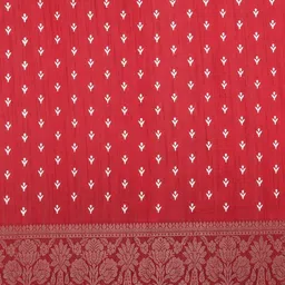 MOHEY Woven Design Saree With Blouse Piece image 4