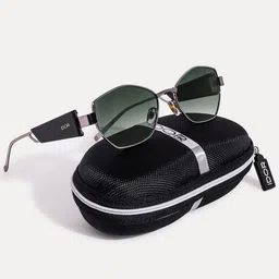 IDOR Women Oval Sunglasses with UV Protected Lens IDOR-69286-GRY-picture-35