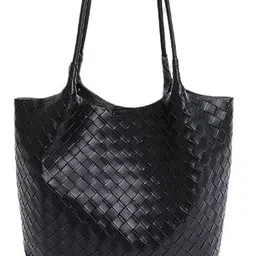 StyleCast x Revolte Textured Oversized Bucket Tote Bag image 3