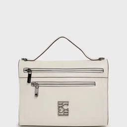 BCBG Women Solid Baguette Satchel Bag with Pouch-picture-35