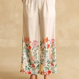 Kazo Women Embellished Pleated Trousers-picture-31