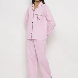 shopbloom Women Printed Night suit image 4