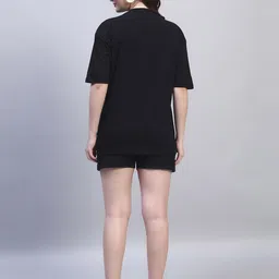 GRIFFEL Graphic Printed Pure Cotton T-Shirt & Shorts Co-ords image 2