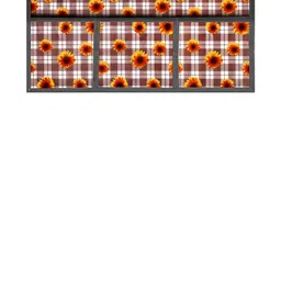 The Furnishing Tree Coffee Brown Printed Refrigerator Cover image 3