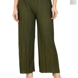 Gladly Women 2 Crepe Palazzos-image-91
