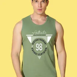 WOOSTRO Pack of 2 Printed Combed Cotton Innerwear Vests with Intelliease Technology image 5