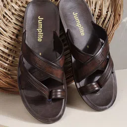 JUMPLITE Men One Toe Comfort Sandals-picture-20