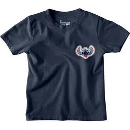 BonOrganik Boys Typography V-Neck Pockets T-shirt-picture-52