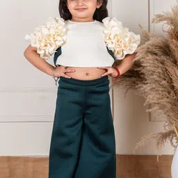 Li'l Angels Girls Ruffled Sleeves Clothing Set-image-17