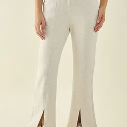 98 Degree North Women Regular Fit High-Rise Trousers-image-46