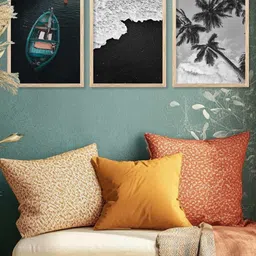 WALLLANE 3 Piece Framed Abstract Theme Home Decor Wall Art image 4