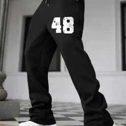 CLOTH N CODE Men Printed Relaxed Straight Fit Trousers-picture-40