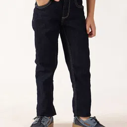 One Friday Boys Classic Regular Fit Low-Rise Light Fade Stretchable Jeans-picture-10