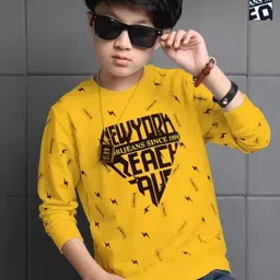ATLANS Boys Typography 2 Printed T-shirt-picture-12