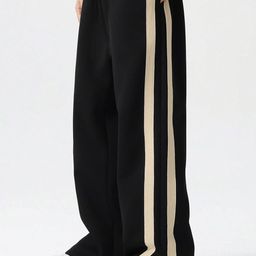 Maniac Men Colorblocked Side Tap Cotton Baggy-Fit Track Pants-picture-30