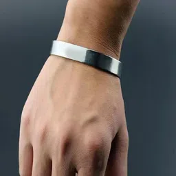 Stylic Unisex Silver Bracelet-picture-20