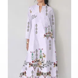 SHIVAM FABRICS Printed Kurta & Palazzos Co-Ords image 1