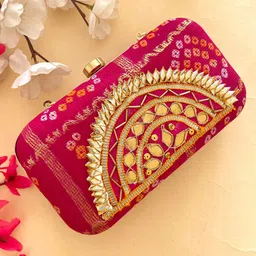 thebyrastore Party Pink Clutch image 4