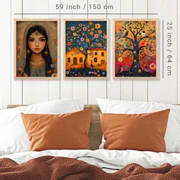 WALLLANE Floral and Botanical Wood Wall Art image 4