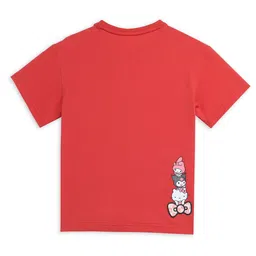 Puma x Hello Kitty & Friends Girls Graphic Printed Pure Cotton Relaxed Fit T-Shirt image 4