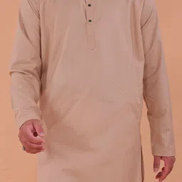 Desibutik Men Regular Pure Cotton Kurta with Churidar image 4