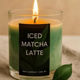 Earthly Edges Green & Green Jar Candle-picture-11