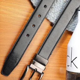 SAZARA Men Reversiable Belt , Wallet, Keychain and Pen Gift Set image 2