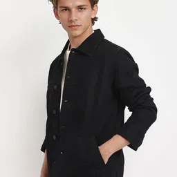 RARE RABBIT Men Washed Denim Jacket image 5