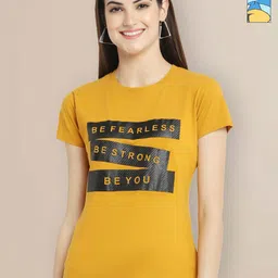 Metronaut Women Typography 2 Printed T-shirt-picture-23